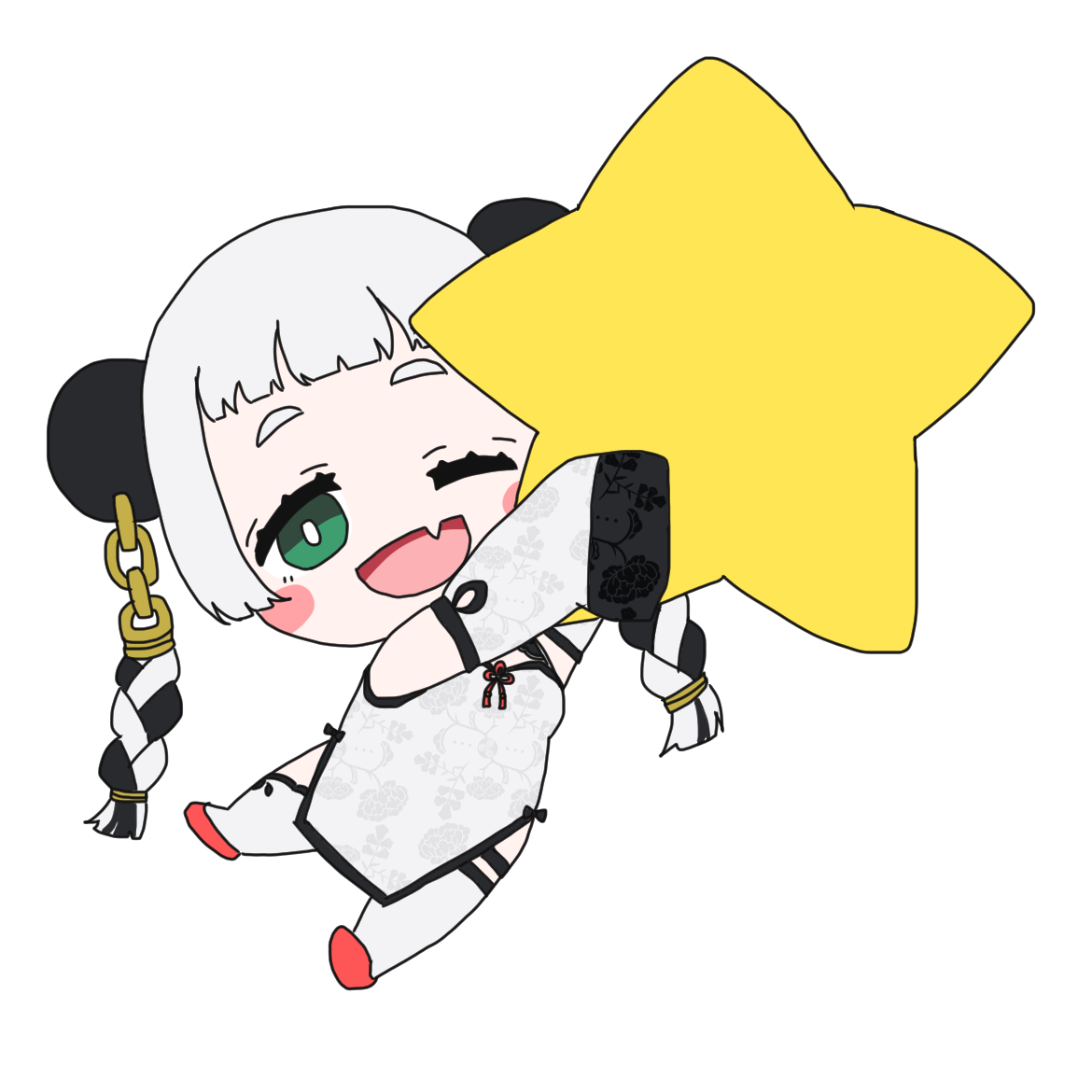 笹竹百桃