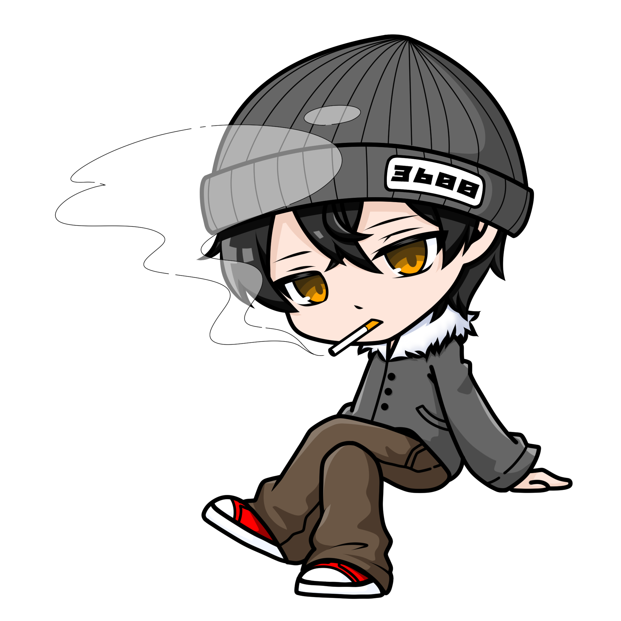 くろい人