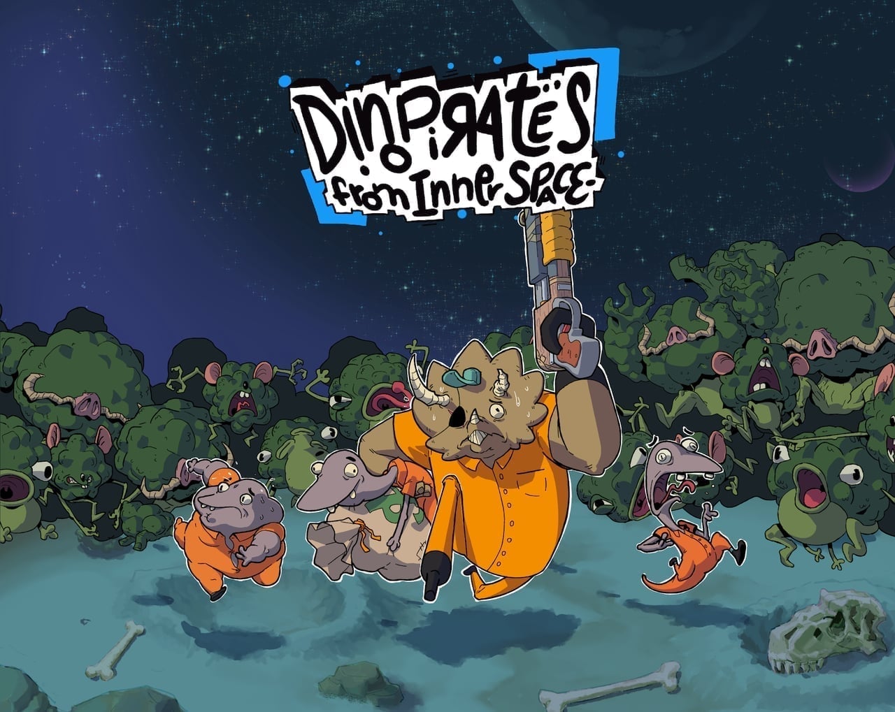Dinopirates from Inner Space
