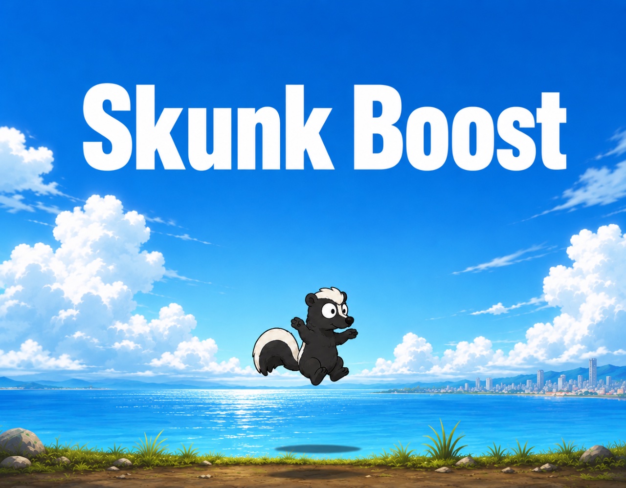 Skank Boost - スカンク、飛び立て