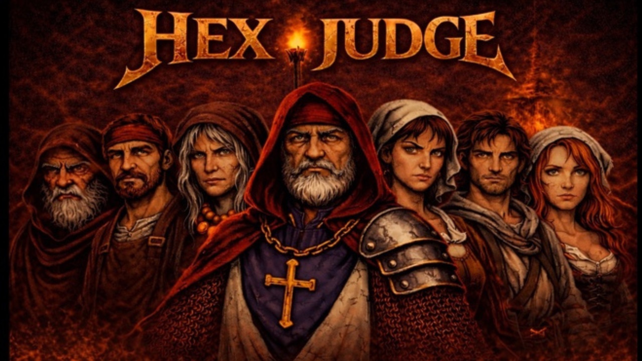 中世魔女裁判シミュレーションゲーム「Hex Judge」