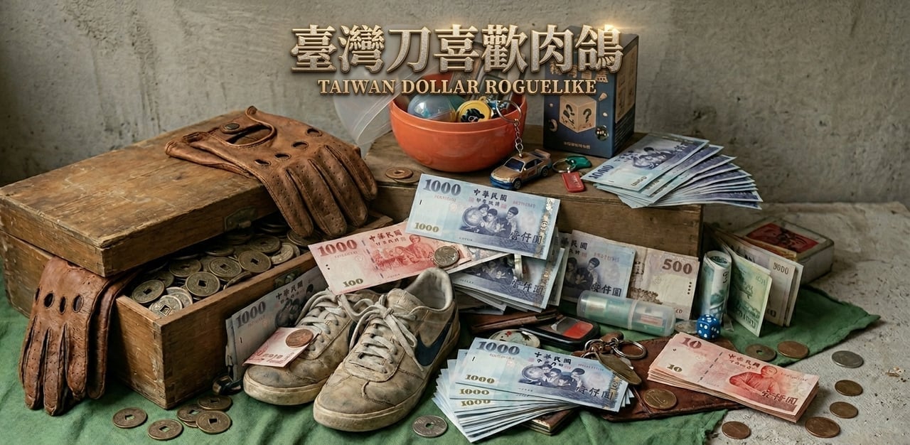  臺灣刀喜歡肉鴿Taiwan Dollar Roguelike